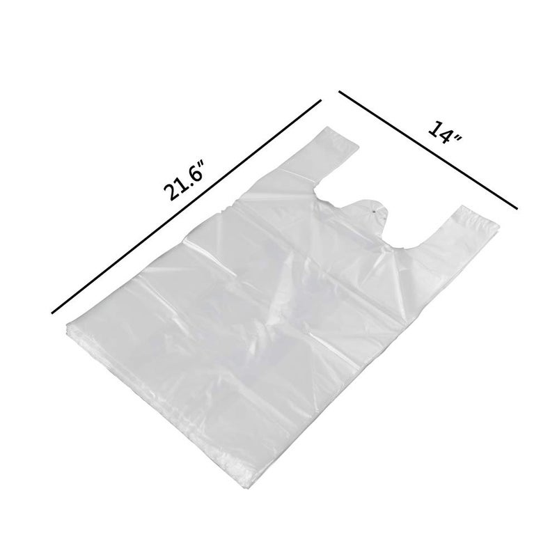 Begale 480 Count Plastic T-Shirt Shopping Bags, Reusable Carryout Bags - Image 2
